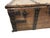 16th Century French or Flemish Oak Strongbox with Wrought Iron Cladding and Double Lock Function, 1550s For Sale - Image 5 of 9