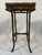 Antique French Napoleon III Bamboo Tabouret, Tasseled Top, PLM Rail Label For Sale - Image 14 of 15