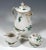 1980s 20th Century Meissen Coffee Set with Dragon in Green & Gold, 1980s, Set of 22 For Sale - Image 5 of 12