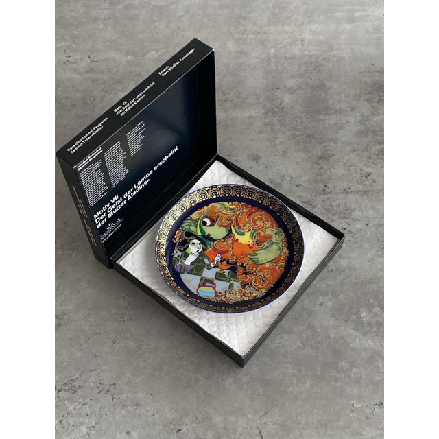 A dramatic moment from one of the most celebrated collector's series of the twentieth century — bjørn wiinblad's aladdin...