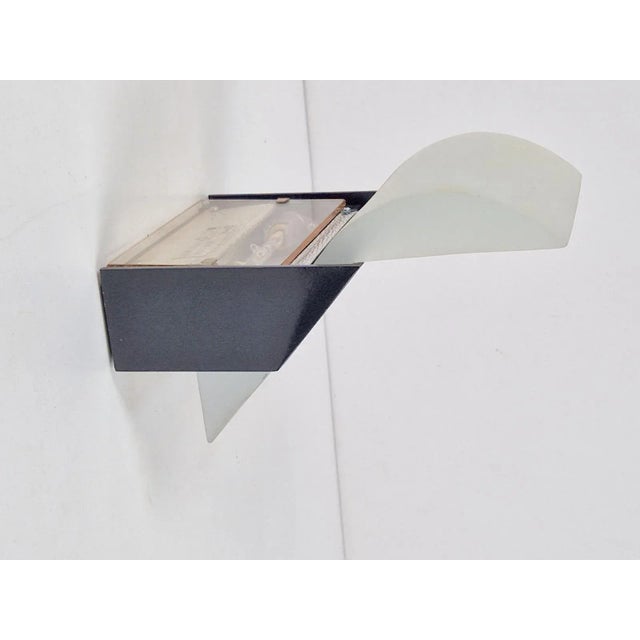 1970s Mid-Century Wall Lamp in Murano Glass from Leucos, Italy, 1970s For Sale - Image 5 of 11