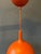 Mid-Century Space Age Orange Väster Pendant Light from Ikea For Sale - Image 9 of 11