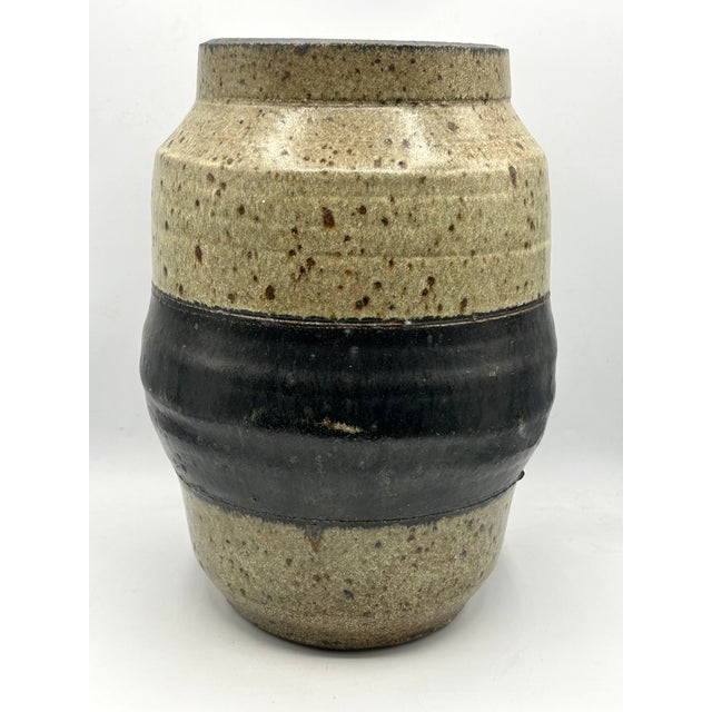 Sheldon Kaganoff Large California Studio Pottery Vase, Signed, 1968 For Sale - Image 11 of 16