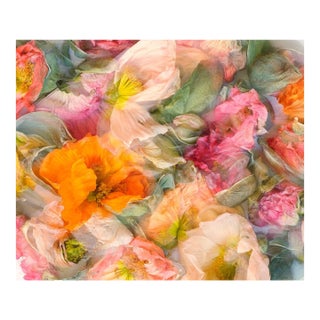 Pastel Color Abstract Poppies For Sale