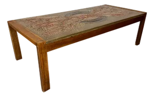 Mid-Century Brutalist Regency Coffee Table, 1960s
