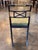 Set of Six 19th Century Black and Gilt X-Back Side Chairs For Sale - Image 9 of 10