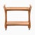 Brown Scandinavian Modern Oak Trolley by Jens Quistgaard, 1950s For Sale - Image 8 of 8