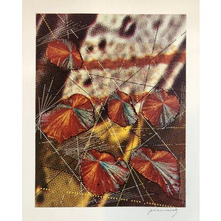 M. Peter Piening, Pencil Signed Abstract Geometric Graphic Design Lithograph Print, Bauhaus Artist, 1968 For Sale