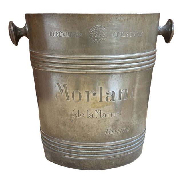 Silver-Plated Champagne Bucket from Christofle, 1930s For Sale