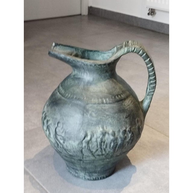 Large Jug with Antique-Style Decoration attributed to Robert and Violette Meynard, 1960s For Sale - Image 12 of 18