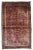 1920s Handmade Antique Persian Sarouk Rug 3.5' X 5.3' For Sale
