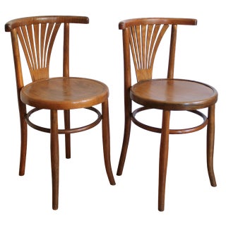 Set of Dining Chairs by Ungvar, 1920s For Sale