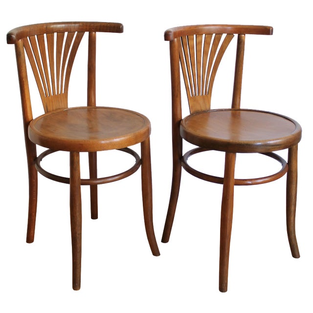 Set of Dining Chairs by Ungvar, 1920s For Sale