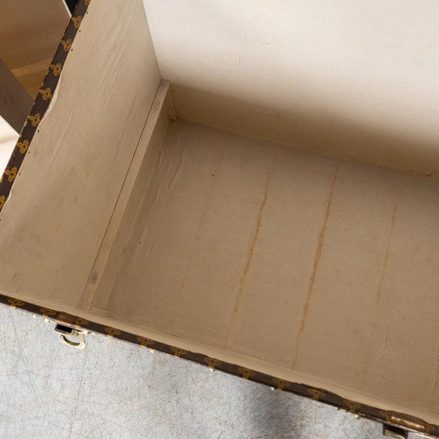 Vintage Malle Haute in Monogram Canvas from Louis Vuitton, 1920 For Sale - Image 15 of 18