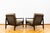 Wood Set of Mid-Century Club Chairs by Zenon Bączyk, 1960s For Sale - Image 7 of 15