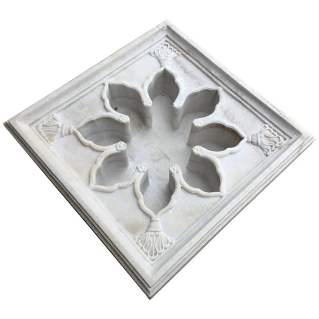 Vintage Carved Marble Fountain or Planter For Sale - Image 11 of 11