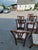 19th Century Solid Mahogany, 6 Dining Room Chairs. Chippindale Made in England For Sale - Image 9 of 14