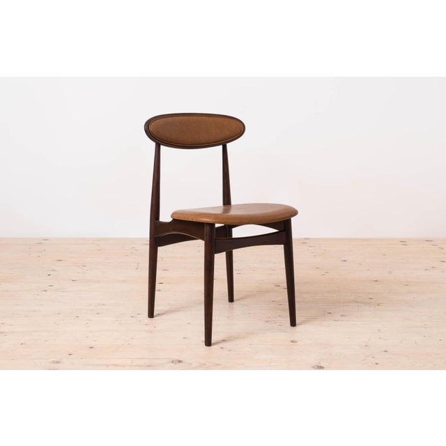 Mid-Century Modern Round Dining Table and No. 125B Chairs by Fredrik A. Kayser, 1960s, Set of 5 For Sale - Image 12 of 18