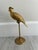 Contemporary 1980s Brass Bird on a Perch For Sale - Image 3 of 5