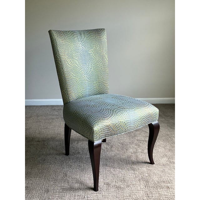 Late 20th Century Set of 6 Baker Furniture Barbara Barry Collection Dining Chairs For Sale In Charlotte - Image 6 of 9
