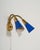 Adjustable Wall Light in Brass and Lacquered Metal, Scandinavia, 1960s For Sale - Image 3 of 10