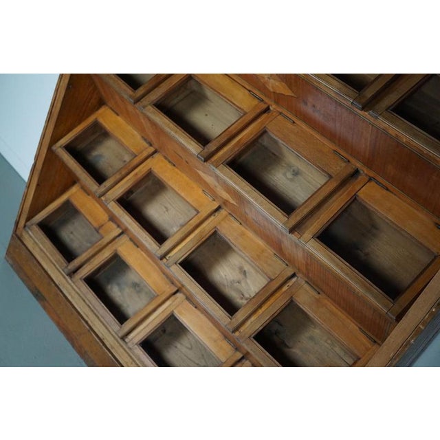 1920s Large Dutch Beech Haberdashery Shop Cabinet, 1920s-1930s For Sale - Image 5 of 18