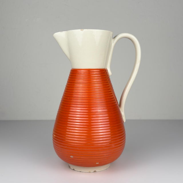 Vintage Water Set from Ceramiche Rometti Umbertide, Italy, 1930s, Set of 6 For Sale - Image 16 of 18