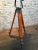 Vintage Industrial Enameled Tripod Reflector Lamp, 1950s For Sale - Image 4 of 10