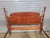 Mid 20th Century Carved Cherry Full Size Bedframe W Pineapple Finals For Sale - Image 4 of 7