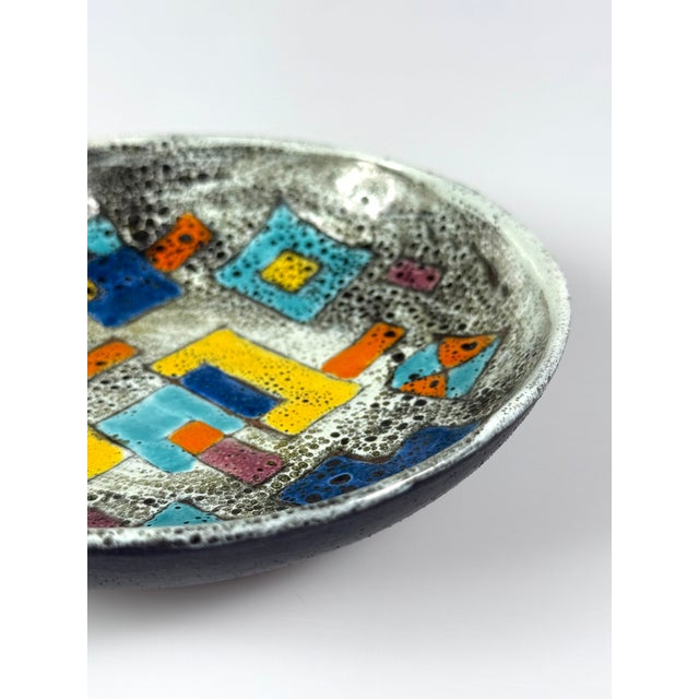 1970s Small Ceramic Bowl by Pal Ferenc, 1970s For Sale - Image 5 of 11