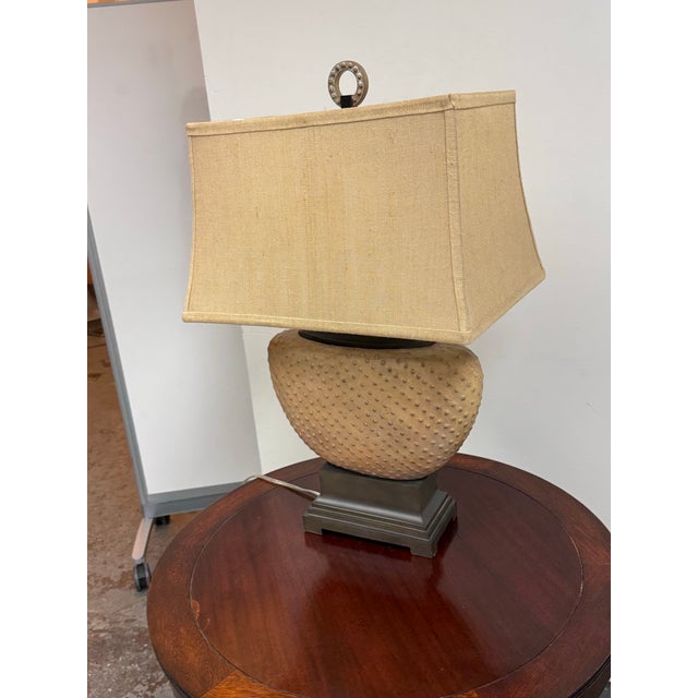 Uttermost Cumberland Beaded Sandstone Table Lamp For Sale In San Francisco - Image 6 of 12
