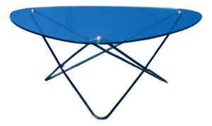 Jasmin Coffee Table by F. Lasbleiz for Airborne