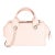 Pink Quilted Caviar Small Deauville Bowling Handbag For Sale