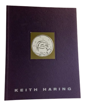 1989 Keith Haring Works on Paper Book