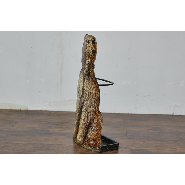 Victorian 19th Century English Cast Iron Dog Umbrella Stand – Entryway Accent For Sale In Atlanta - Image 6 of 12