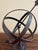 Late 20th Century Late 20th Century Black Iron Armillary Globe Sculpture – Traditional Landscape & Garden Decor For Sale - Image 5 of 9