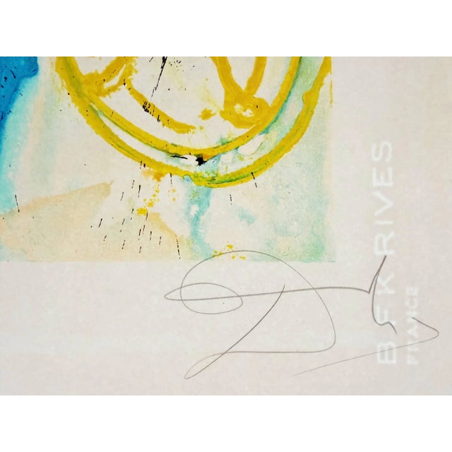 Salvador Dali, The Triumphal Horse, 1970, Lithograph, in Flawless conditions. Designed 1970 to 1979