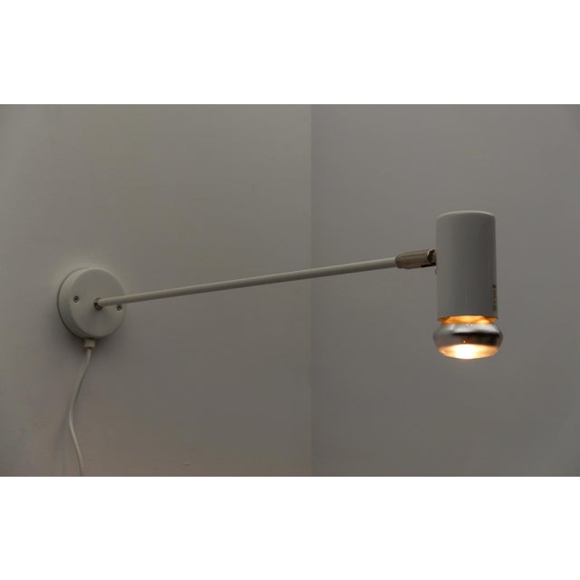 White Mid-Century Modern Wall Lamps for Illuminating Art, Germany, 1960s For Sale - Image 8 of 18