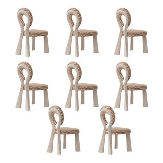 Mary Dining Chairs by Ottiu, Set of 8 For Sale