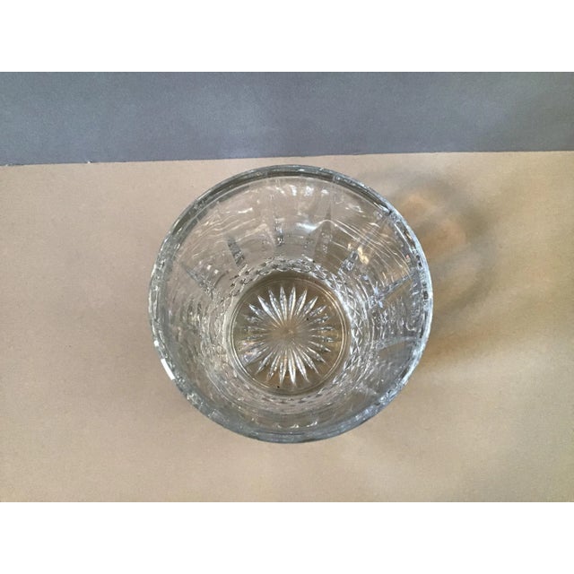 Vintage Crystal Glass Liquor Decanter Beautiful vintage crystal decanter and ice bucket for your bar. The decanter and ice...