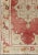 Measures: 3'5 x 5'6 Red Field Vintage Turkish Oushak Rug with Geometric Medallion And Floral Motifs. Keivan Woven Arts /...