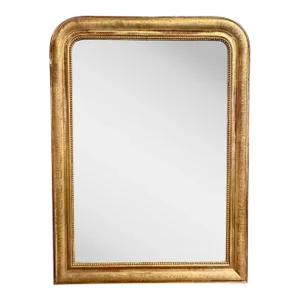19th Century Carved and Giltwood Louis Philippe Mirror