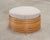 Mid 20th Century Mid-Century 7 Strand Paul Frankl Style Stacked Rattan Ottoman For Sale - Image 5 of 18