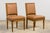 Late 19th Century French Louis XVI Style Dining Chairs in Tan Leather, Set of 6 For Sale - Image 16 of 18