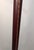 Maroon Leather Sheathed Bedroom Valet attributed to Jacques Adnet, 1950s For Sale - Image 8 of 13