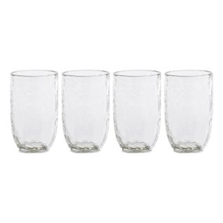 Pimlico Hammered Highball Glasses, Set of 4 For Sale