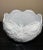 Late 20th Century Late 20th Century White Ceramic Petal Edge Raised Floral Large Bowl Cachepot Made in Portugal For Sale - Image 5 of 12