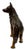 Excellent Vintage Hubley Manufacturing Co Usa Cast Iron German Shepherd Dog Doorstop - Circa 1930s For Sale - Image 12 of 18