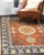 10x14 Jade Traditional Coral Geometric Medallion Hand Knotted Wool Carpet Rug For Sale In New York - Image 6 of 8