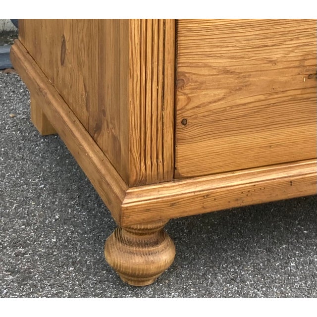 Pine Chest of Three Drawers, Germany For Sale - Image 11 of 14